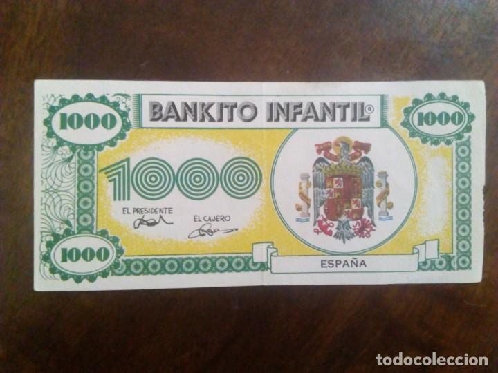 Collezionismo Figurine antiche: Bankito Infantil, Espa&ntilde;a, Valor 1.000. Chicle Millonario.