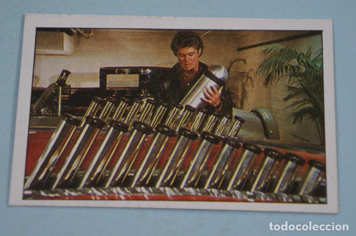 Coleccionismo Cromos antiguos: CROMO DE EL COCHE FANTASTICO SIN PEGAR N&ordm; 76 A&Ntilde;O 1982 DEL ALBUM EL COCHE FANTASTICO DE MAGA