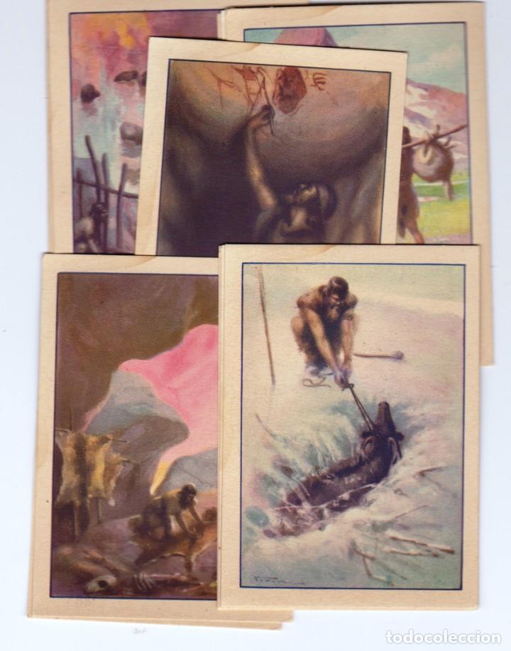 Coleccionismo cromos antiguos: 3 SOBRES HISTORIA DEL PROGRESO HUMANO ED. BARSAL. VER DESCRIPCI&Oacute;N. - Foto 2