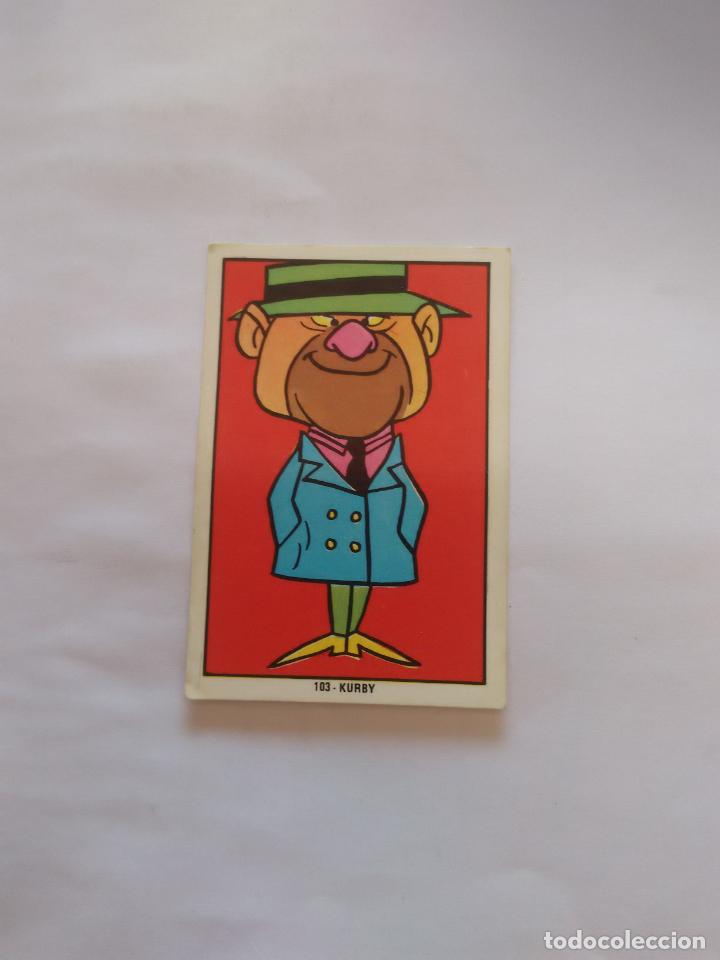 Coleccionismo Cromos antiguos: N&ordm; 103 KURBY - ANTIGUO CROMO DE CART&Oacute;N FESTIVAL HANNA BARBERA A&Ntilde;OS 70 DE EDITORIAL FHER