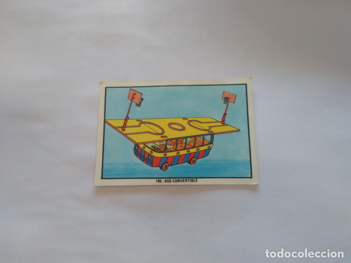 Coleccionismo Cromos antiguos: N&ordm; 185 BUS CONVERTIBLE - ANTIGUO CROMO DE CART&Oacute;N FESTIVAL HANNA BARBERA A&Ntilde;OS 70 DE EDITORIAL FHER