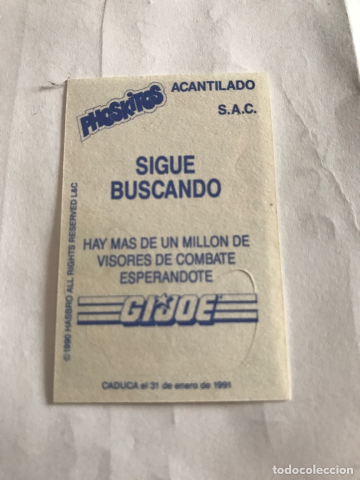 Coleccionismo cromos antiguos: Phoskitos Gijoe - Foto 2
