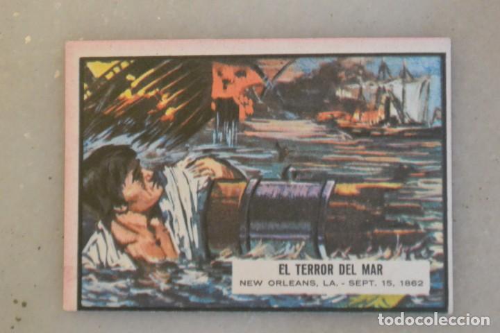 Colecionismo Cromos antigos: CROMO CIVIL WAR NEWS, EL TERROR DEL MAR
