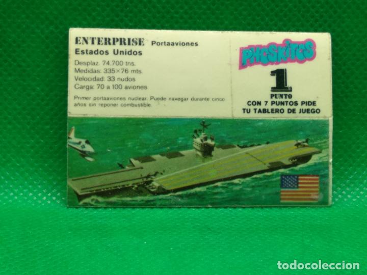 Coleccionismo Cromos antiguos: CROMO BATALLAS NAVALES DE PHOSKITOS