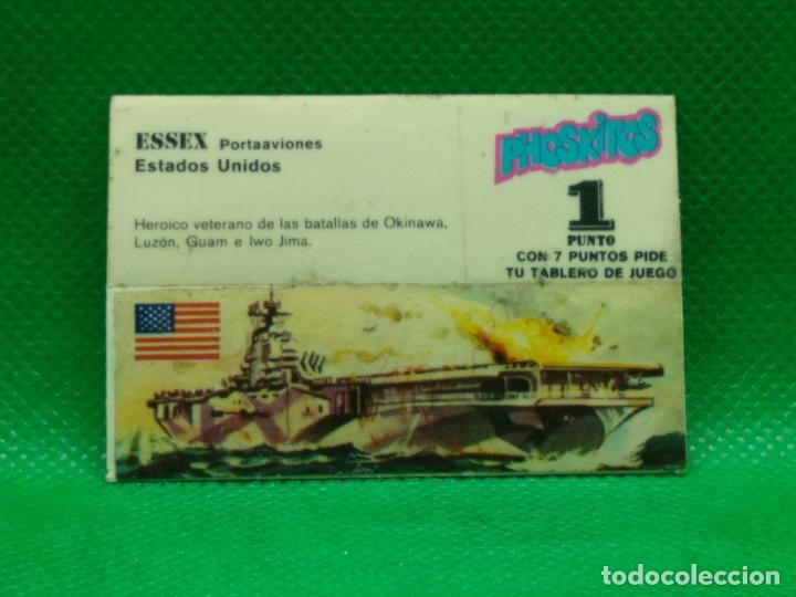 Coleccionismo Cromos antiguos: CROMO BATALLAS NAVALES DE PHOSKITOS