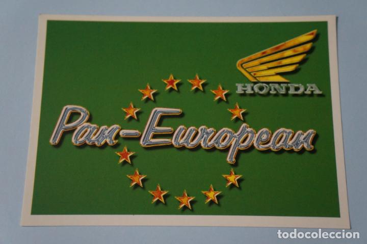 Coleccionismo Cromos antiguos: CROMO DE HONDA EUROPEAN SIN PEGAR N&ordm; 60 A&Ntilde;O 1996 DEL ALBUM LOGO MIX MOTOR & SPORT DE ESTE
