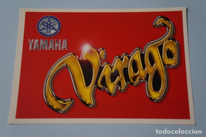 Coleccionismo cromos antiguos: CROMO DE YAMAHA VIRAGO SIN PEGAR N&ordm; 91 A&Ntilde;O 1996 DEL ALBUM LOGO MIX MOTOR & SPORT DE ESTE