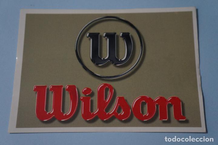 Coleccionismo Cromos antiguos: CROMO DE WILSON SIN PEGAR N&ordm; 144 A&Ntilde;O 1996 DEL ALBUM LOGO MIX MOTOR & SPORT DE ESTE