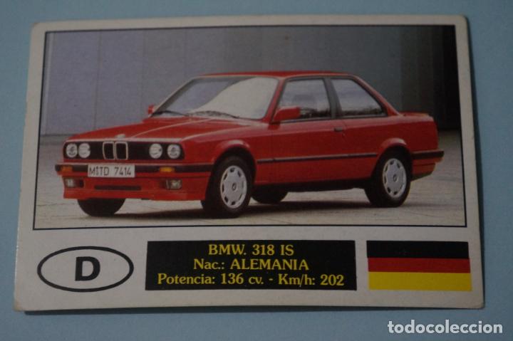 Coleccionismo Cromos antiguos: CROMO DE COCHES BMW SIN PEGAR N&ordm; 24 A&Ntilde;O 1990 DEL ALBUM AUTOCOLOR DE COMICROMO COMIC-ROMO