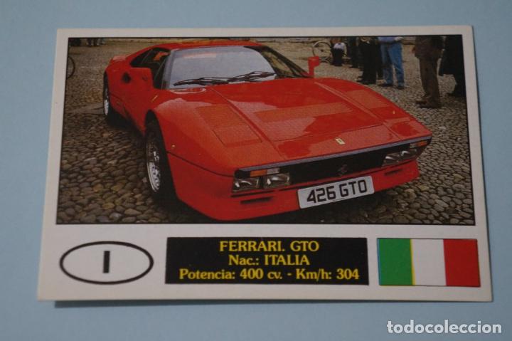 Coleccionismo cromos antiguos: CROMO DE COCHES FERRARI SIN PEGAR N&ordm; 50 A&Ntilde;O 1990 DEL ALBUM AUTOCOLOR DE COMICROMO COMIC-ROMO