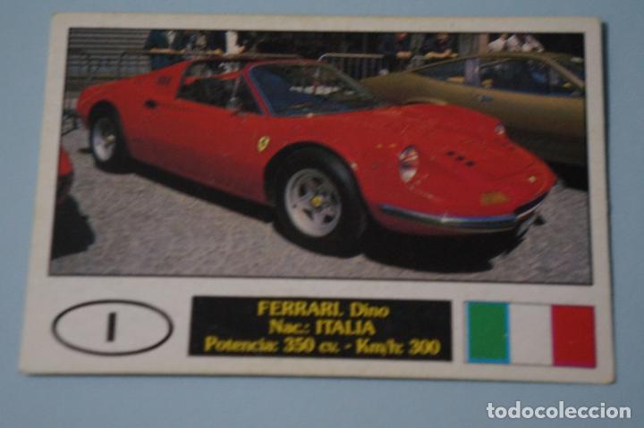 Coleccionismo cromos antiguos: CROMO DE COCHES FERRARI SIN PEGAR N&ordm; 51 A&Ntilde;O 1990 DEL ALBUM AUTOCOLOR DE COMICROMO COMIC-ROMO