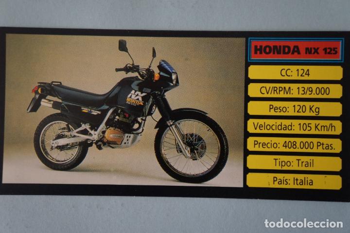 Coleccionismo cromos antiguos: CROMO DE MOTOS HONDA SIN PEGAR N&ordm; 79 A&Ntilde;O 1983 DEL ALBUM MOTOCICLISMO DE CUSCO