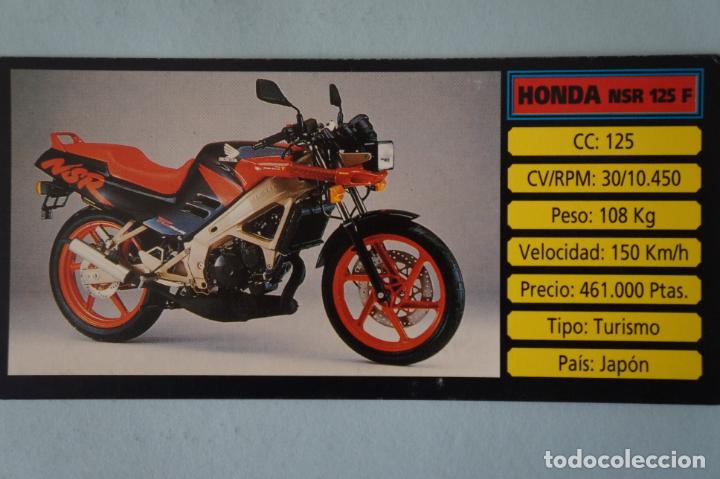 Coleccionismo cromos antiguos: CROMO DE MOTOS HONDA SIN PEGAR N&ordm; 81 A&Ntilde;O 1983 DEL ALBUM MOTOCICLISMO DE CUSCO