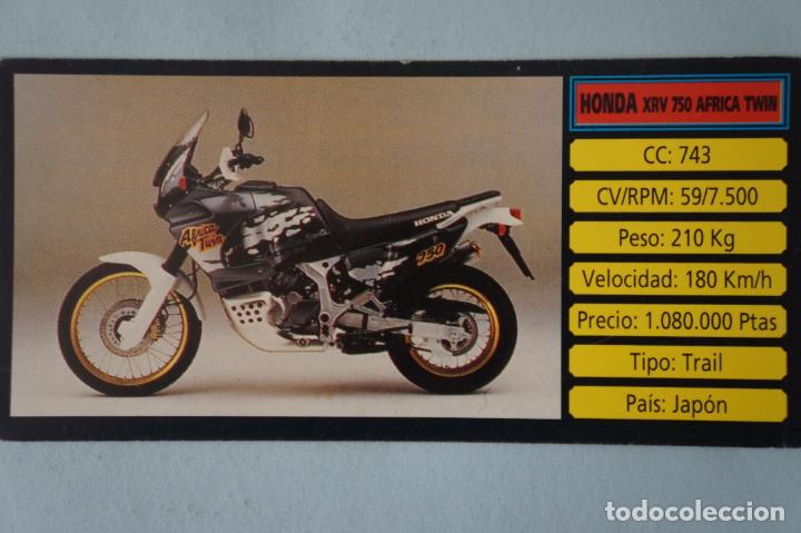 Coleccionismo cromos antiguos: CROMO DE MOTOS HONDA SIN PEGAR N&ordm; 90 A&Ntilde;O 1983 DEL ALBUM MOTOCICLISMO DE CUSCO
