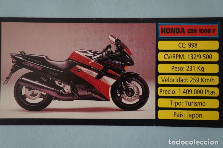 Coleccionismo cromos antiguos: CROMO DE MOTOS HONDA SIN PEGAR N&ordm; 93 A&Ntilde;O 1983 DEL ALBUM MOTOCICLISMO DE CUSCO