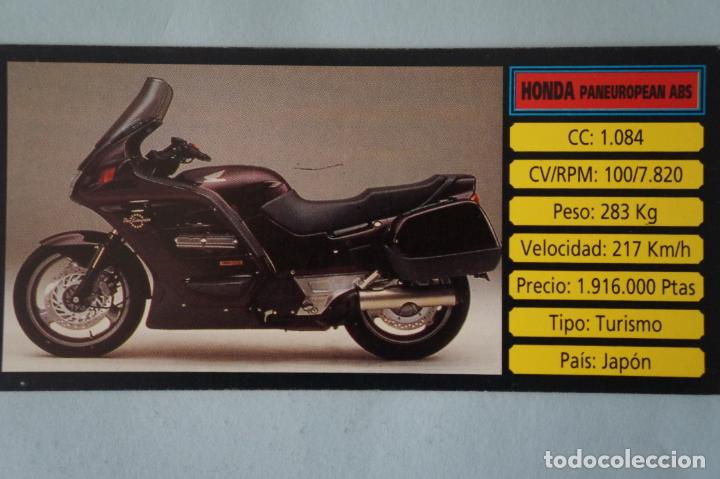 Coleccionismo cromos antiguos: CROMO DE MOTOS HONDA SIN PEGAR N&ordm; 94 A&Ntilde;O 1983 DEL ALBUM MOTOCICLISMO DE CUSCO