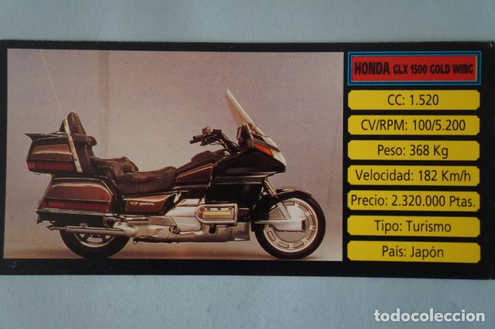 Coleccionismo cromos antiguos: CROMO DE MOTOS HONDA SIN PEGAR N&ordm; 95 A&Ntilde;O 1983 DEL ALBUM MOTOCICLISMO DE CUSCO