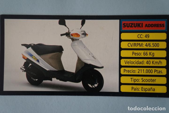 Coleccionismo Cromos antiguos: CROMO DE MOTOS SUZUKI SIN PEGAR N&ordm; 152 A&Ntilde;O 1983 DEL ALBUM MOTOCICLISMO DE CUSCO