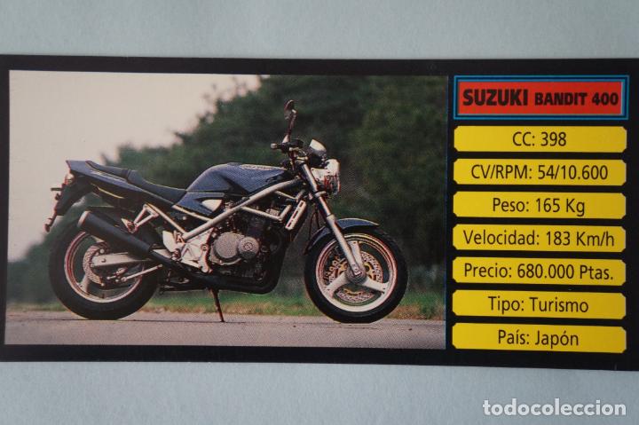 Coleccionismo Cromos antiguos: CROMO DE MOTOS SUZUKI SIN PEGAR N&ordm; 155 A&Ntilde;O 1983 DEL ALBUM MOTOCICLISMO DE CUSCO