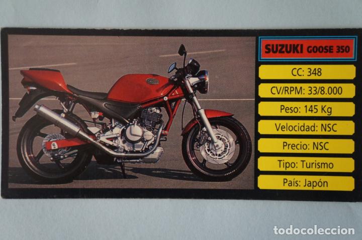 Coleccionismo Cromos antiguos: CROMO DE MOTOS SUZUKI SIN PEGAR N&ordm; 157 A&Ntilde;O 1983 DEL ALBUM MOTOCICLISMO DE CUSCO