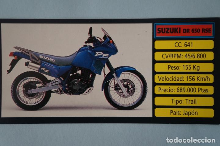 Coleccionismo Cromos antiguos: CROMO DE MOTOS SUZUKI SIN PEGAR N&ordm; 160 A&Ntilde;O 1983 DEL ALBUM MOTOCICLISMO DE CUSCO