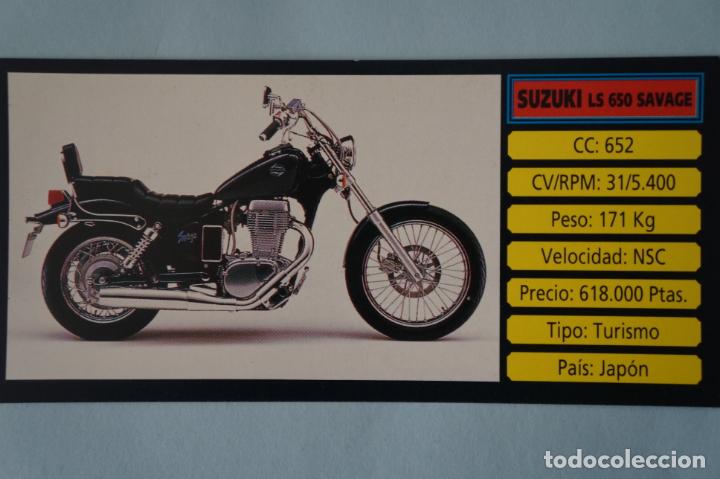 Coleccionismo Cromos antiguos: CROMO DE MOTOS SUZUKI SIN PEGAR N&ordm; 161 A&Ntilde;O 1983 DEL ALBUM MOTOCICLISMO DE CUSCO