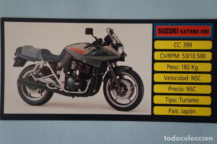 Coleccionismo Cromos antiguos: CROMO DE MOTOS SUZUKI SIN PEGAR N&ordm; 163 A&Ntilde;O 1983 DEL ALBUM MOTOCICLISMO DE CUSCO