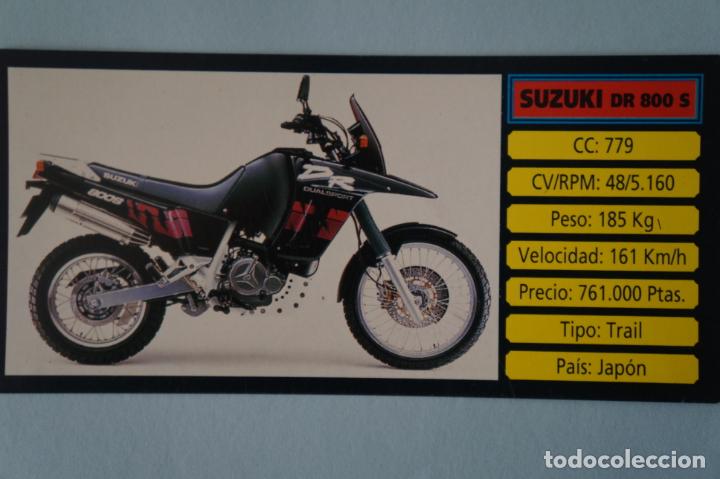 Coleccionismo Cromos antiguos: CROMO DE MOTOS SUZUKI SIN PEGAR N&ordm; 164 A&Ntilde;O 1983 DEL ALBUM MOTOCICLISMO DE CUSCO