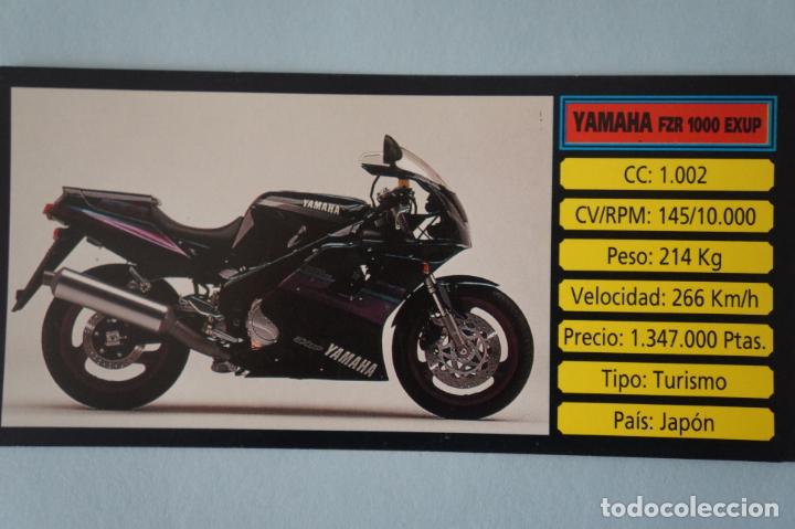 Coleccionismo cromos antiguos: CROMO DE MOTOS YAMAHA SIN PEGAR N&ordm; 189 A&Ntilde;O 1983 DEL ALBUM MOTOCICLISMO DE CUSCO