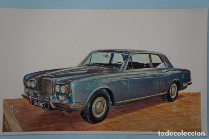 Collectionnisme Cartes &agrave; collectionner anciennes: CROMO DE COCHES BENTLEY SIN PEGAR N&ordm; 23 A&Ntilde;O 1967 DEL ALBUM AUTO 1967 DE BRUGUERA