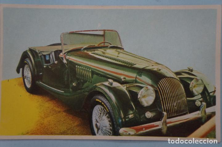 Coleccionismo Cromos antiguos: CROMO DE COCHES MORGAN SIN PEGAR N&ordm; 134 A&Ntilde;O 1967 DEL ALBUM AUTO 1967 DE BRUGUERA