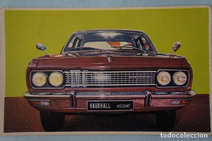 Coleccionismo Cromos antiguos: CROMO DE COCHES VAUXHALL SIN PEGAR N&ordm; 207 A&Ntilde;O 1967 DEL ALBUM AUTO 1967 DE BRUGUERA