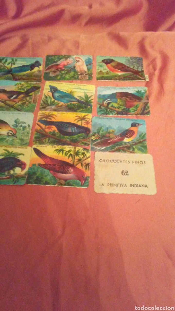 Coleccionismo cromos antiguos: Lote de cromos de la Primitiva Indiana - Foto 2