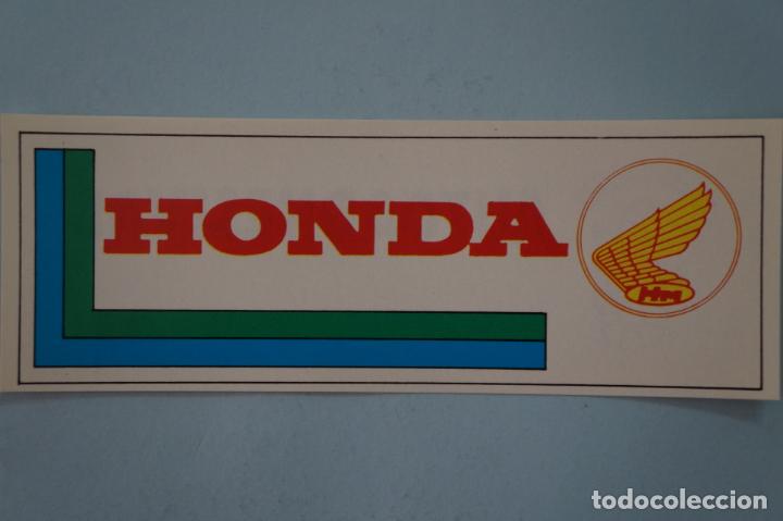 Coleccionismo cromos antiguos: CROMO DE MOTOS HONDA SIN PEGAR N&ordm; 121 A&Ntilde;O 1991 ALBUM AUTOADHESIVAS DE COMICROMO COMIC-ROMO