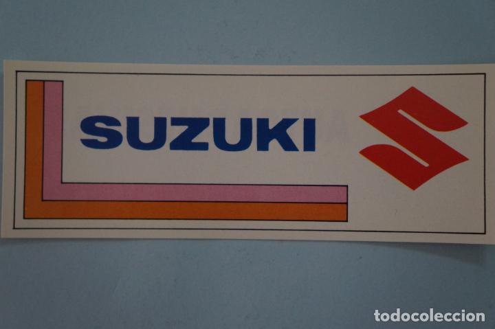 Coleccionismo Cromos antiguos: CROMO DE MOTOS SUZUKI SIN PEGAR N&ordm; 123 A&Ntilde;O 1991 ALBUM AUTOADHESIVAS DE COMICROMO COMIC-ROMO
