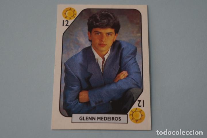 Collectionnisme Cartes &agrave; collectionner anciennes: CROMO DE GLENN MEDEIROS SIN PEGAR A&Ntilde;O 1988 DEL ALBUM TELE BANCO POP STARS DE ESTE