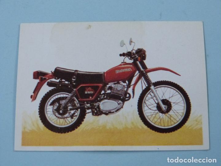 Coleccionismo Cromos antiguos: CROMO DE MOTOS HONDA SIN PEGAR N&ordm; 21 A&Ntilde;O 1982 DEL ALBUM A TODO GAS DE MAGA