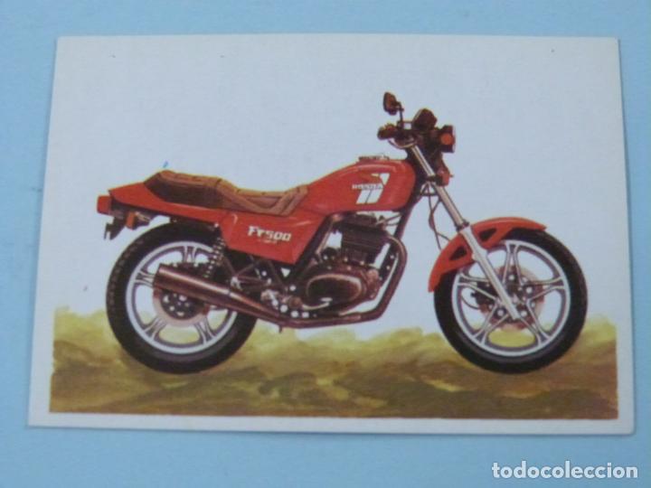 Coleccionismo cromos antiguos: CROMO DE MOTOS HONDA SIN PEGAR N&ordm; 22 A&Ntilde;O 1982 DEL ALBUM A TODO GAS DE MAGA