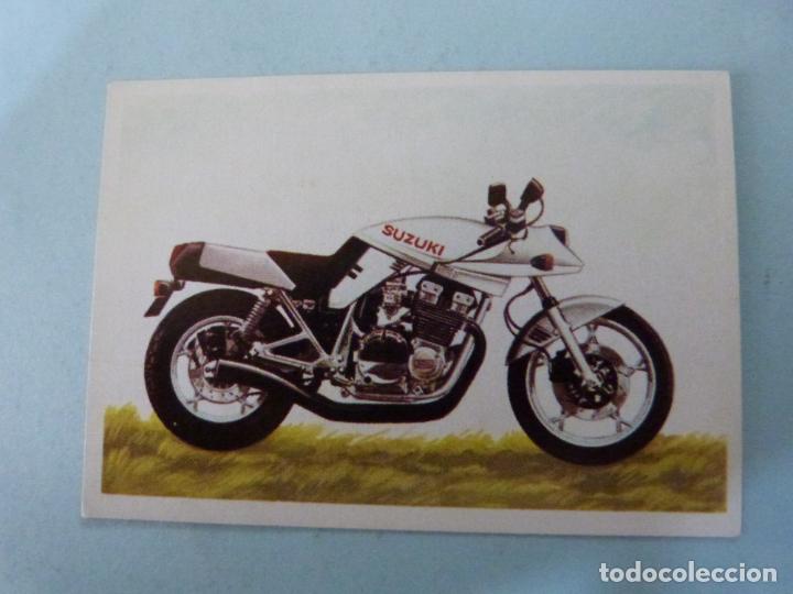 Coleccionismo Cromos antiguos: CROMO DE MOTOS SUZUKI SIN PEGAR N&ordm; 56 A&Ntilde;O 1982 DEL ALBUM A TODO GAS DE MAGA