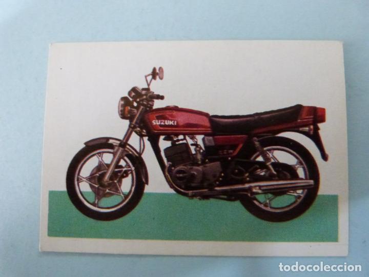Coleccionismo Cromos antiguos: CROMO DE MOTOS SUZUKI SIN PEGAR N&ordm; 58 A&Ntilde;O 1982 DEL ALBUM A TODO GAS DE MAGA