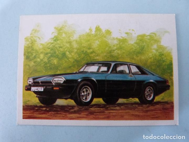 Coleccionismo Cromos antiguos: CROMO DE COCHE JAGUAR SIN PEGAR N&ordm; 112 A&Ntilde;O 1982 DEL ALBUM A TODO GAS DE MAGA