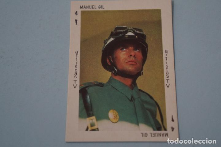 Coleccionismo cromos antiguos: CROMO DE MANUEL GIL SIN PEGAR A&Ntilde;O 1973 DEL ALBUM TELE-ARTISTAS DE ANCEO