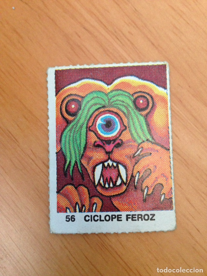 Coleccionismo cromos antiguos: CROMO MONSTRUOS - C&Iacute;CLOPE FEROZ - Foto 1