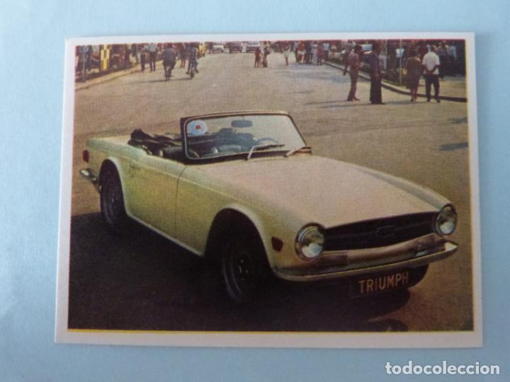 Collectable Antique Stickers: CROMO DE TRIUMPH SIN PEGAR N&ordm; 108 A&Ntilde;O 1973 DEL ALBUM AUTO FLASH DE MAGA