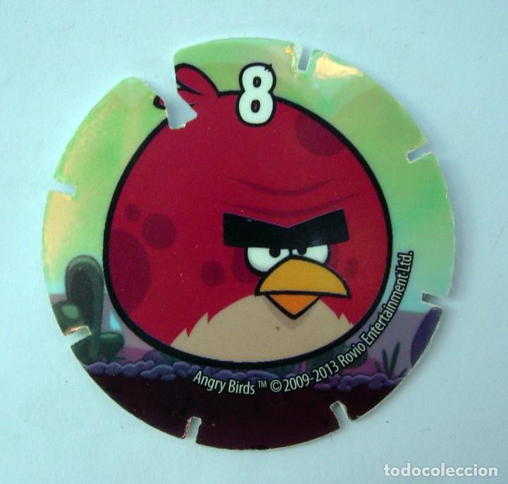 Coleccionismo cromos antiguos: Angry Birds Tazo n&ordm; 8 - Foto 1