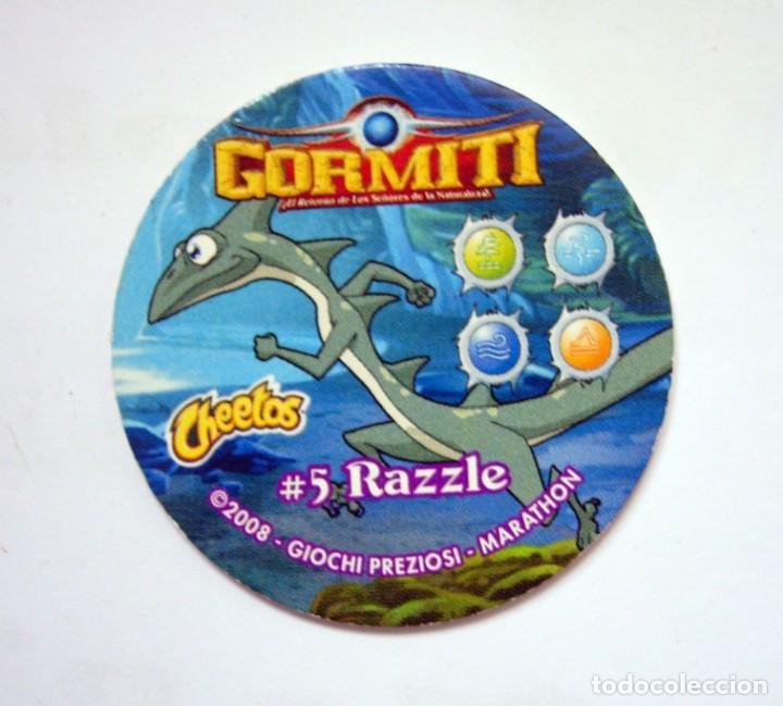 Coleccionismo cromos antiguos: Gormiti Tazo n&ordm; 5 - Foto 1