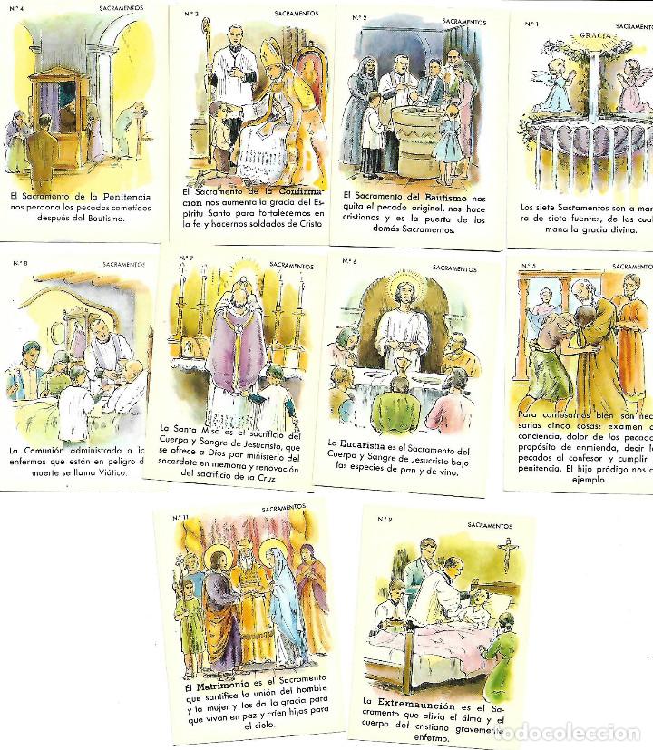 Coleccionismo cromos antiguos: CROMOS RELIGIOSOS - 30 CROMOS DIFERENTES - Foto 2