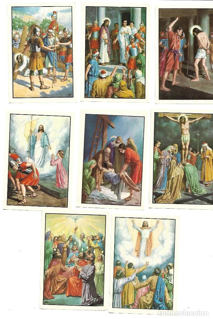Coleccionismo cromos antiguos: CROMOS RELIGIOSOS - 26 CROMOS DIFERENTES - Foto 3