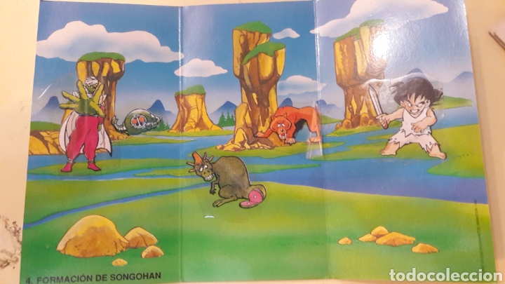 Coleccionismo cromos antiguos: Petit suisse Danone Bola de Drag&oacute;n - Foto 1