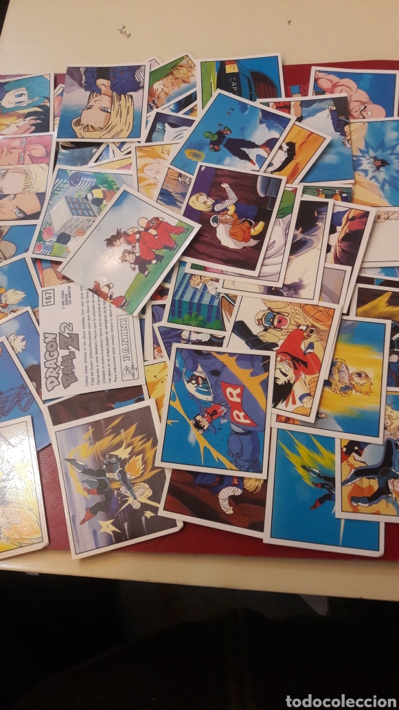 Coleccionismo cromos antiguos: 75 cromos drag&oacute;n Ball Panini - Foto 1